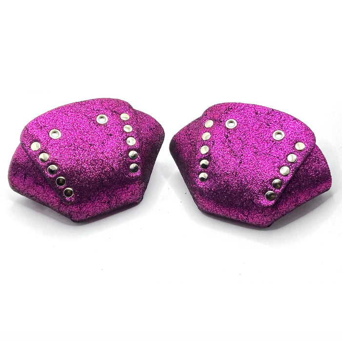 Rollerstuff Glitter/Pattern Suede Roller Skate Toe Caps