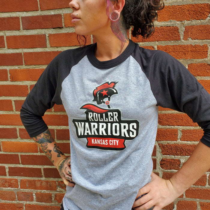 KCRW Grey Baseball T