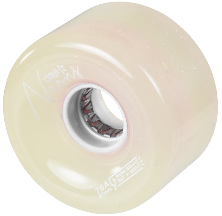 Chaya Neon Wheel White