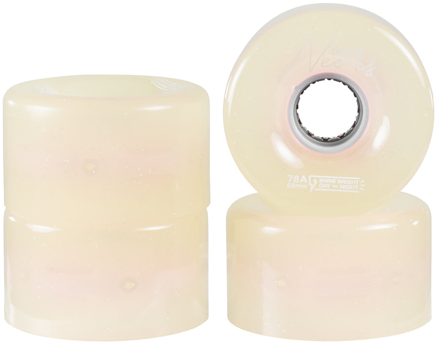 Chaya Neon Wheel White