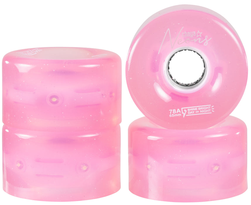 Chaya Neon Wheel Pink