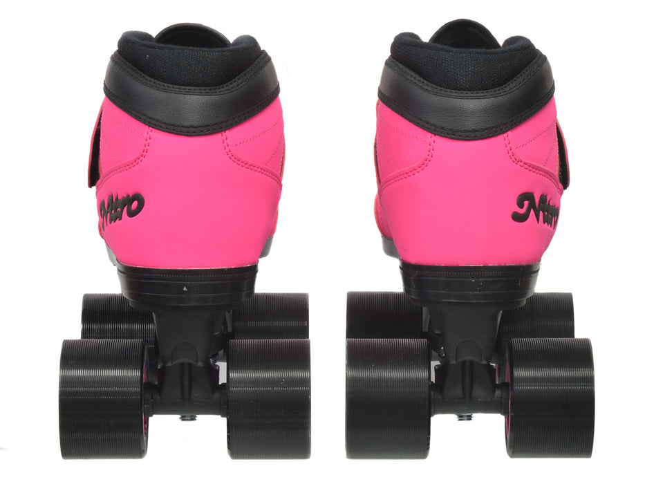 Epic Nitro Turbo Pink Quad Speed Skates Package