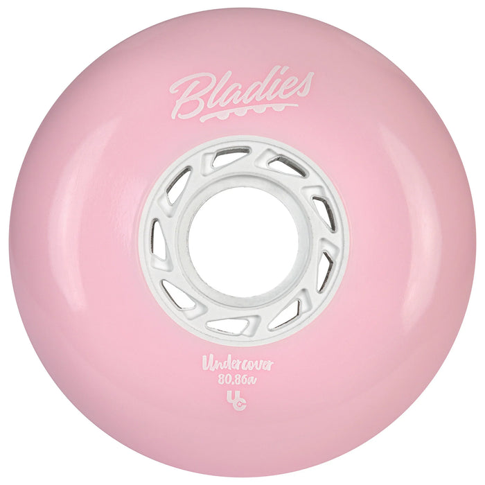 Undercover Bladies Pink Inline Wheels (86A/ 80mm)