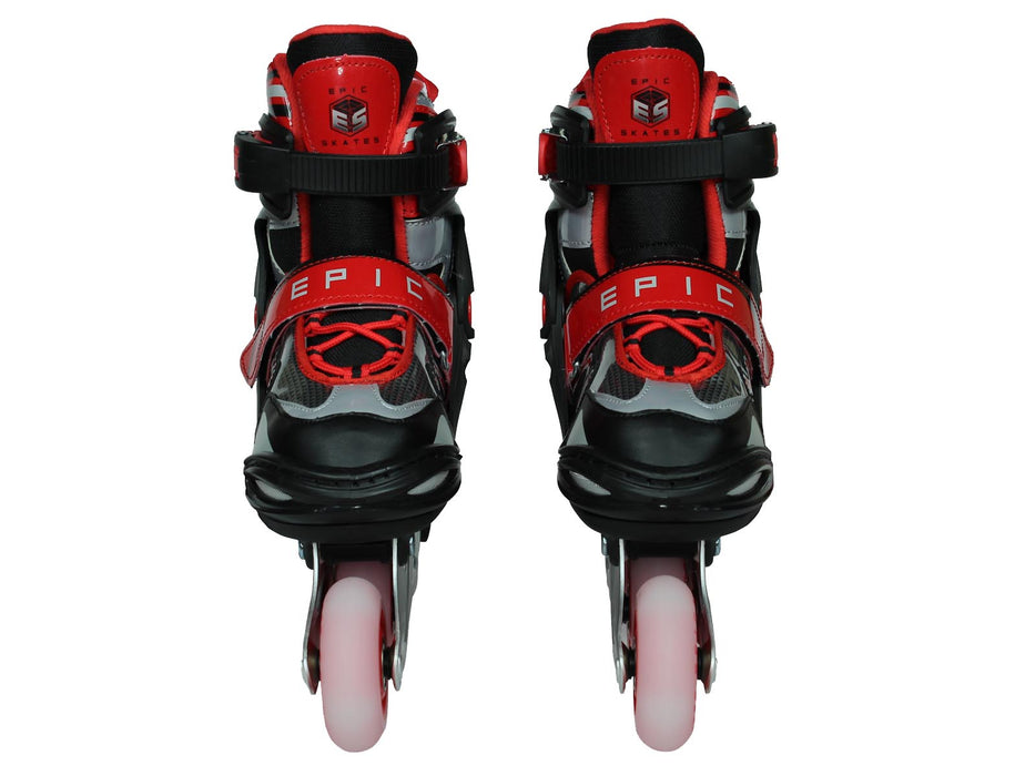 Epic Drift Adjustable LED Inline Skates
