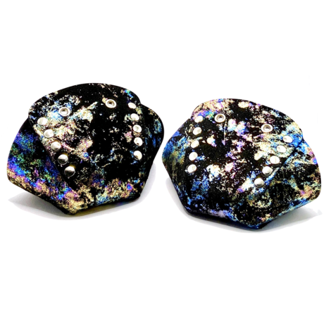 Rollerstuff Glitter/Pattern Suede Roller Skate Toe Caps