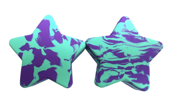 Twinkle Toes Star Toe Stops - Multiple Colors - (5/8)