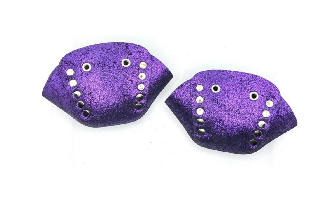Rollerstuff Glitter/Pattern Suede Roller Skate Toe Caps