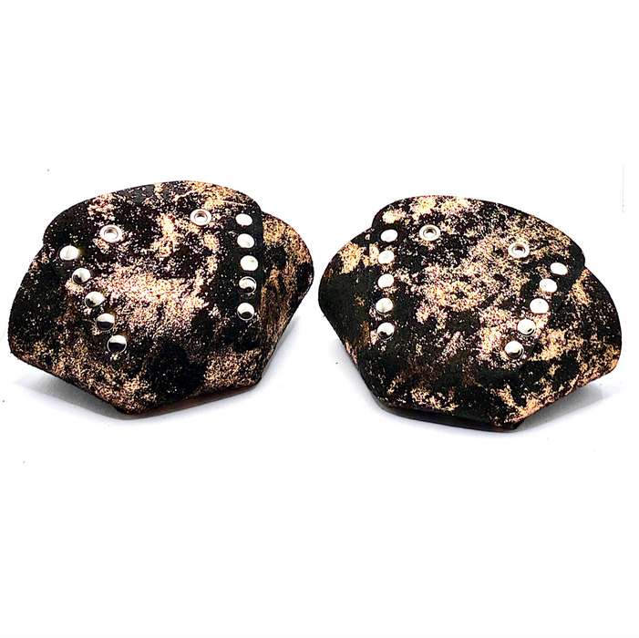 Rollerstuff Glitter/Pattern Suede Roller Skate Toe Caps
