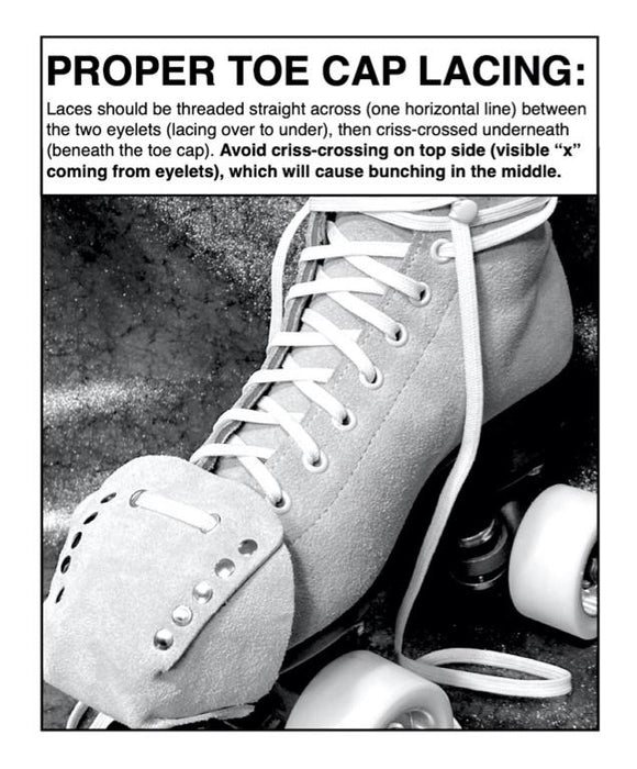 Rollerstuff Glitter/Pattern Suede Roller Skate Toe Caps