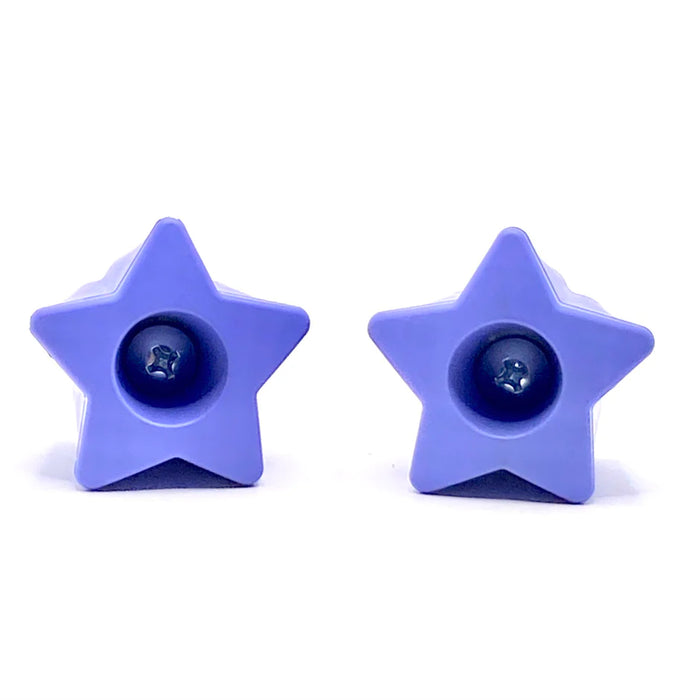 Twinkle Toes Star Bolt-On Toe Stops - Multiple Colors - (5/16)