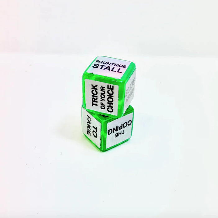 Skatepark Trick Dice! GREEN