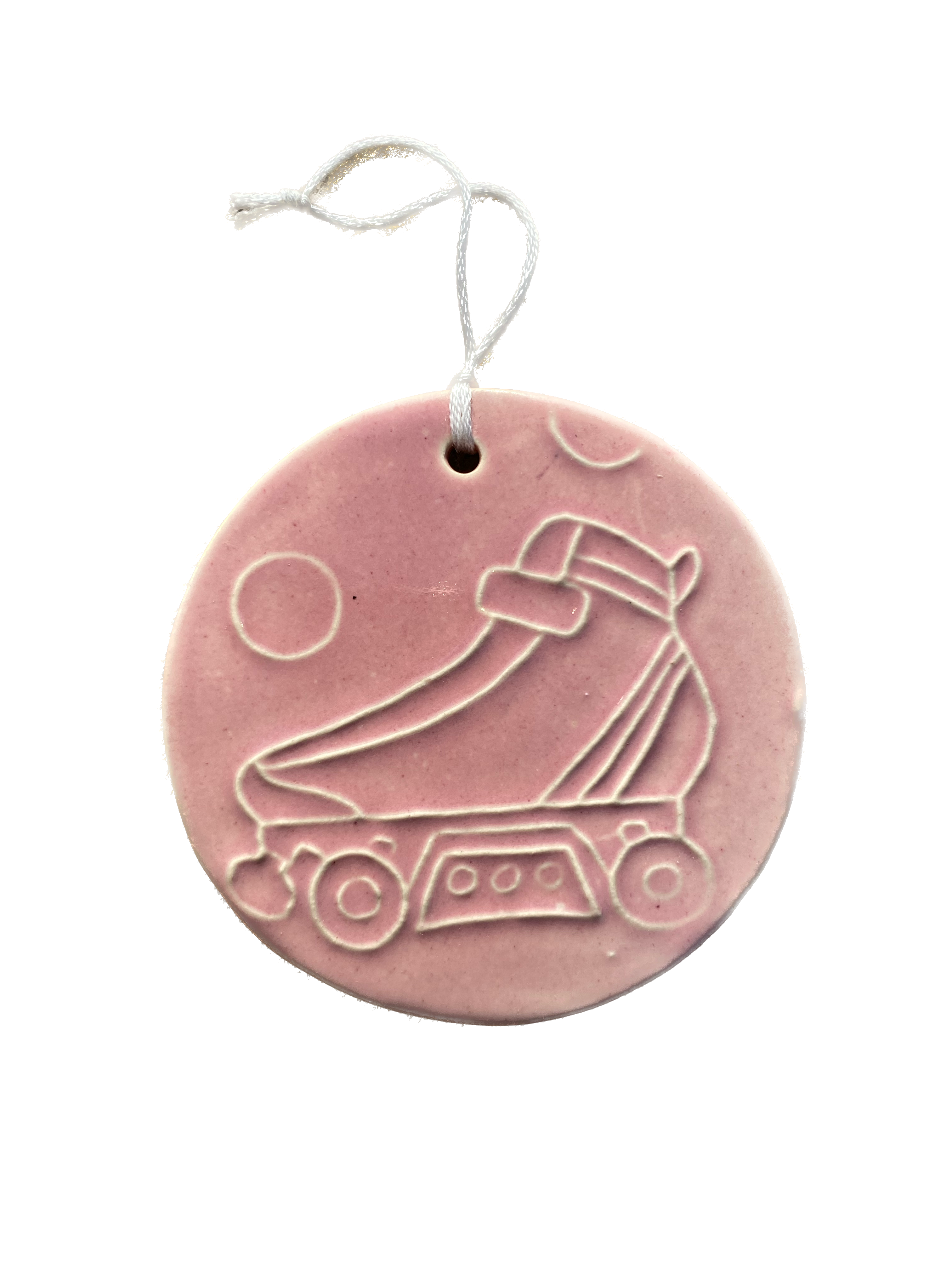 Ceramic Skate Ornament