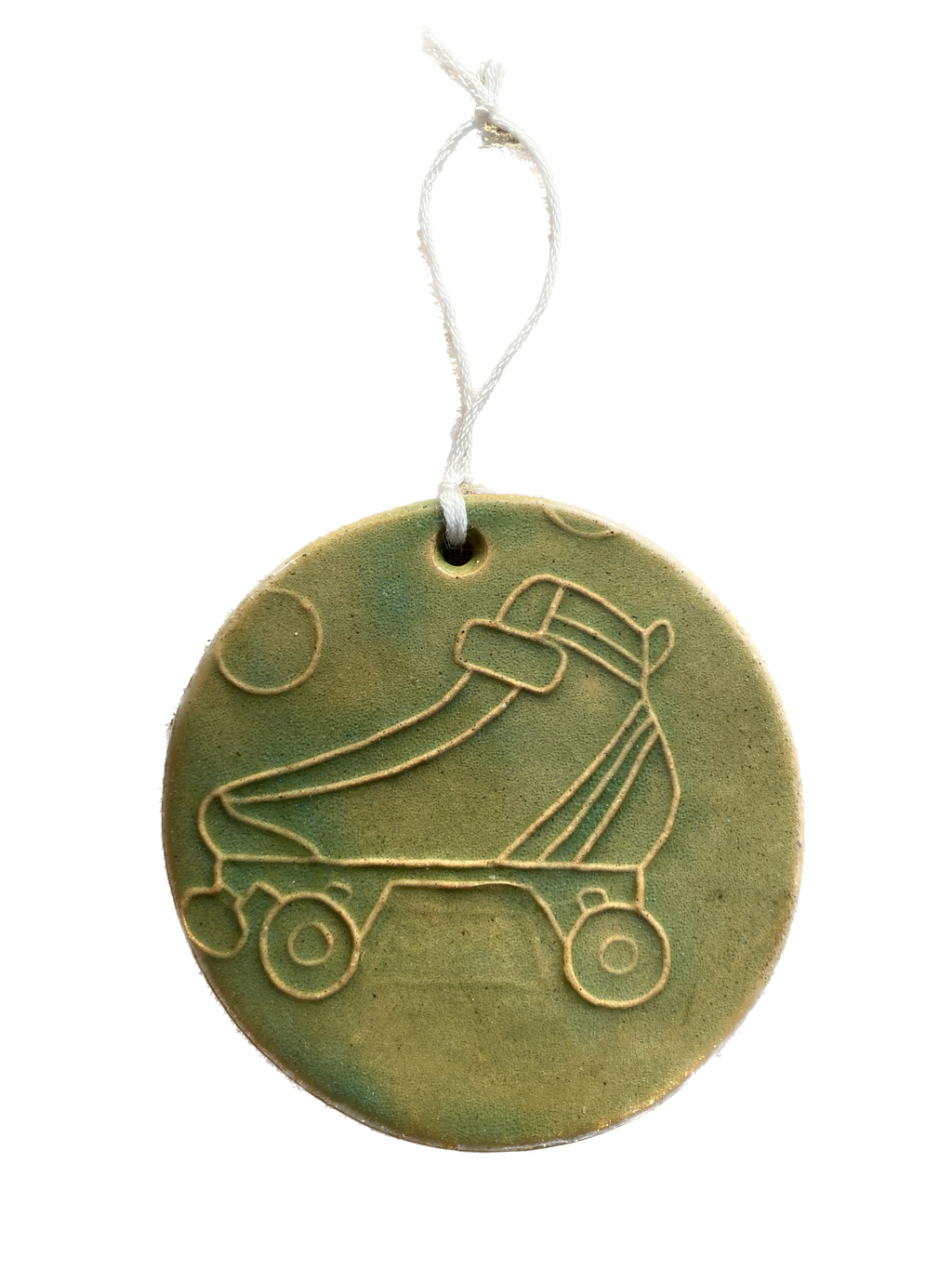 Ceramic Skate Ornament