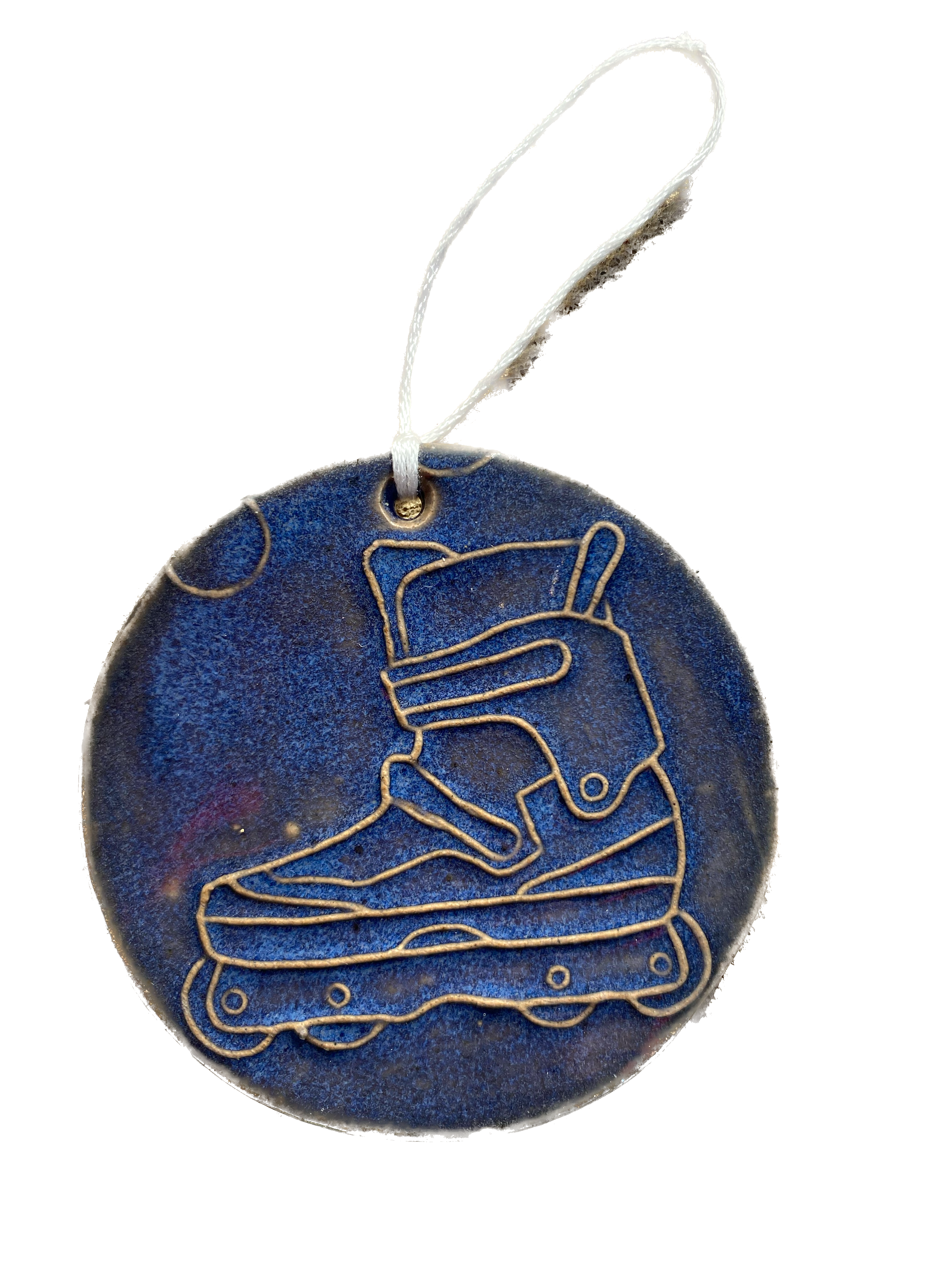 Ceramic Skate Ornament
