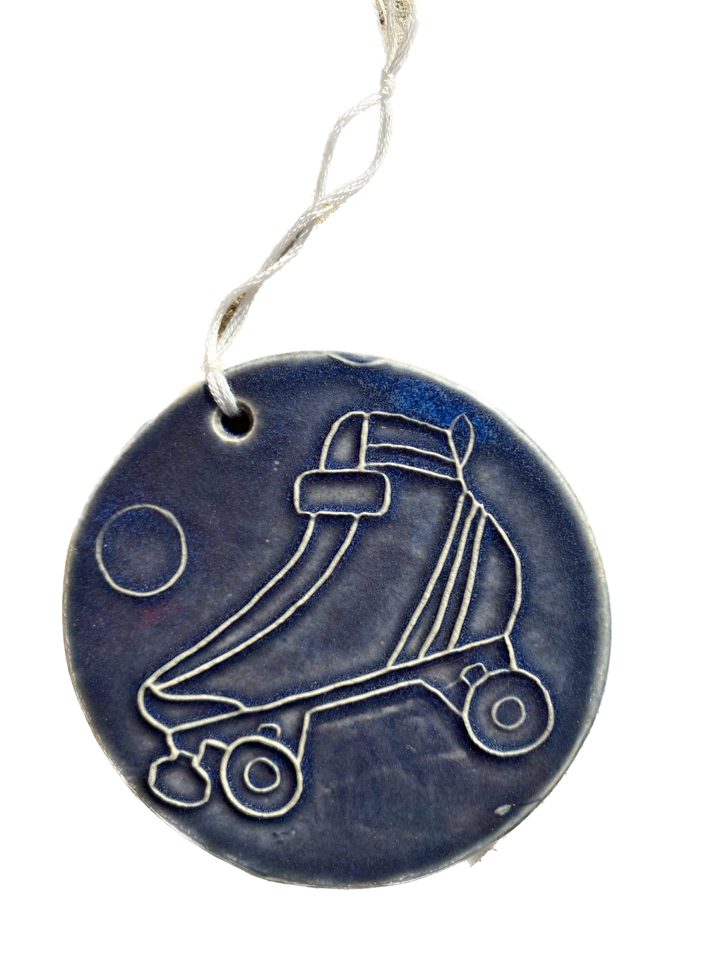 Ceramic Skate Ornament