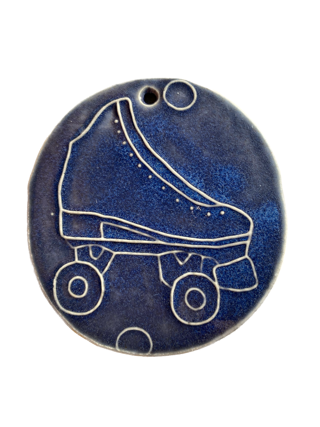 Ceramic Skate Ornament