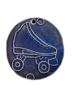 Ceramic Skate Ornament