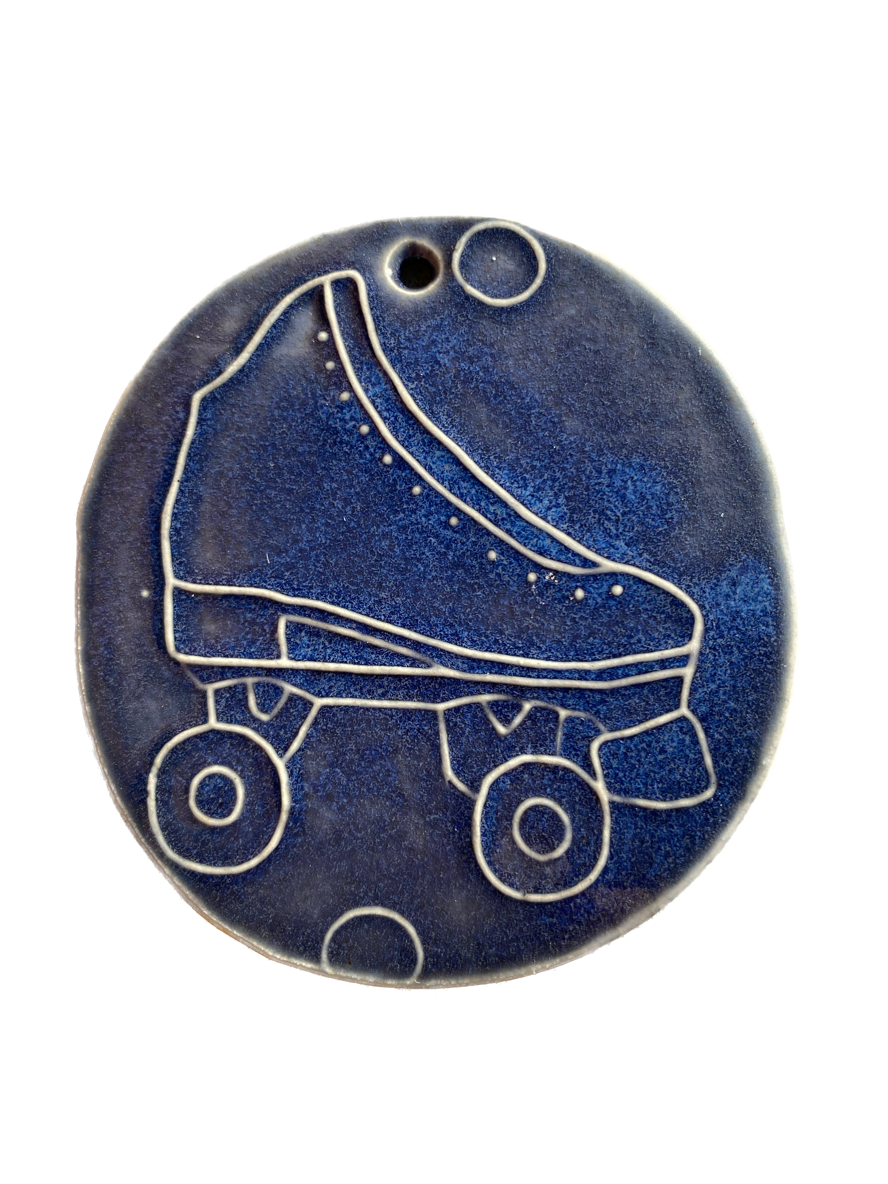Ceramic Skate Ornament