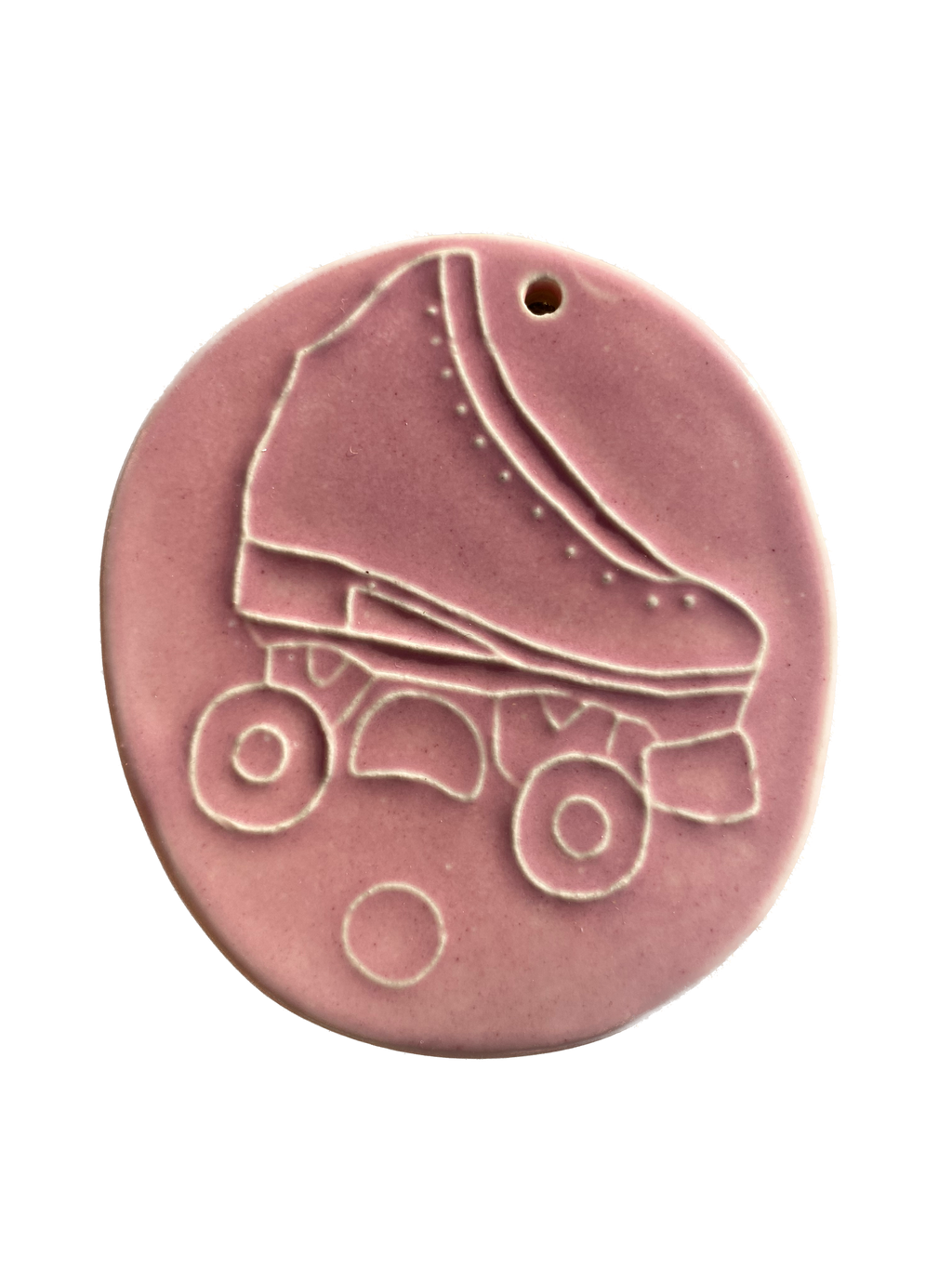 Ceramic Skate Ornament