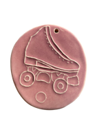 Ceramic Skate Ornament