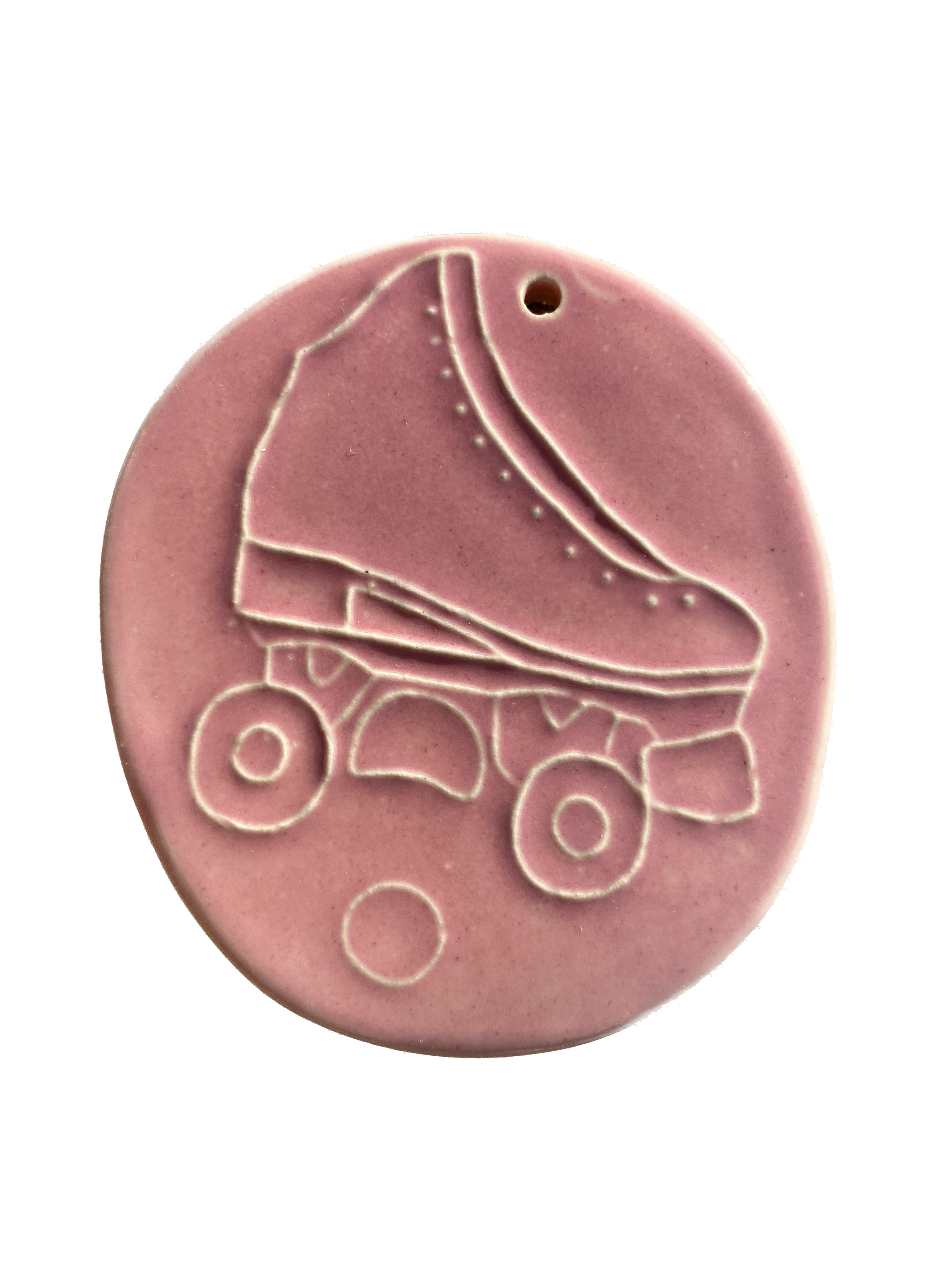 Ceramic Skate Ornament