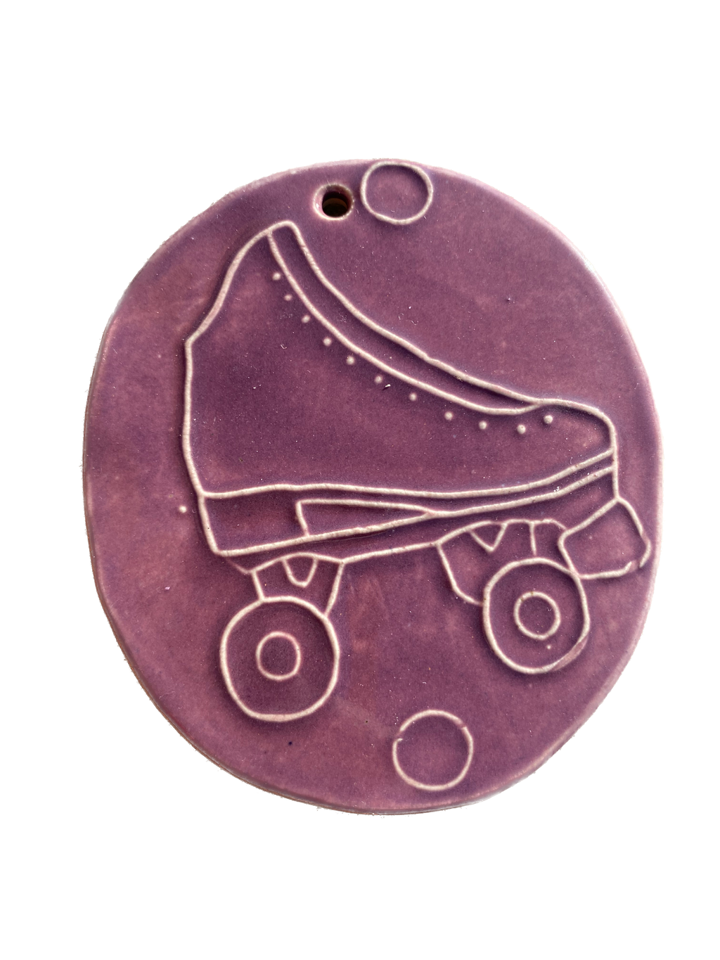 Ceramic Skate Ornament
