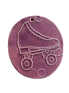Ceramic Skate Ornament