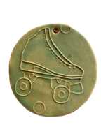 Ceramic Skate Ornament