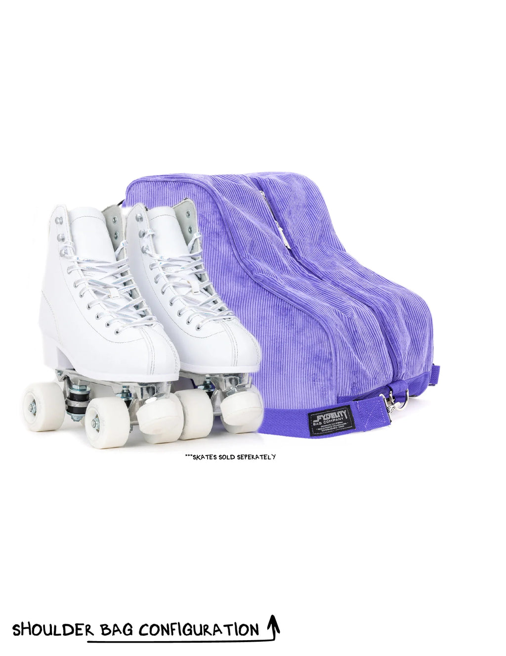 Fydelity Freewheelin' Roller Skate Backpack Bag (Multiple Colors)