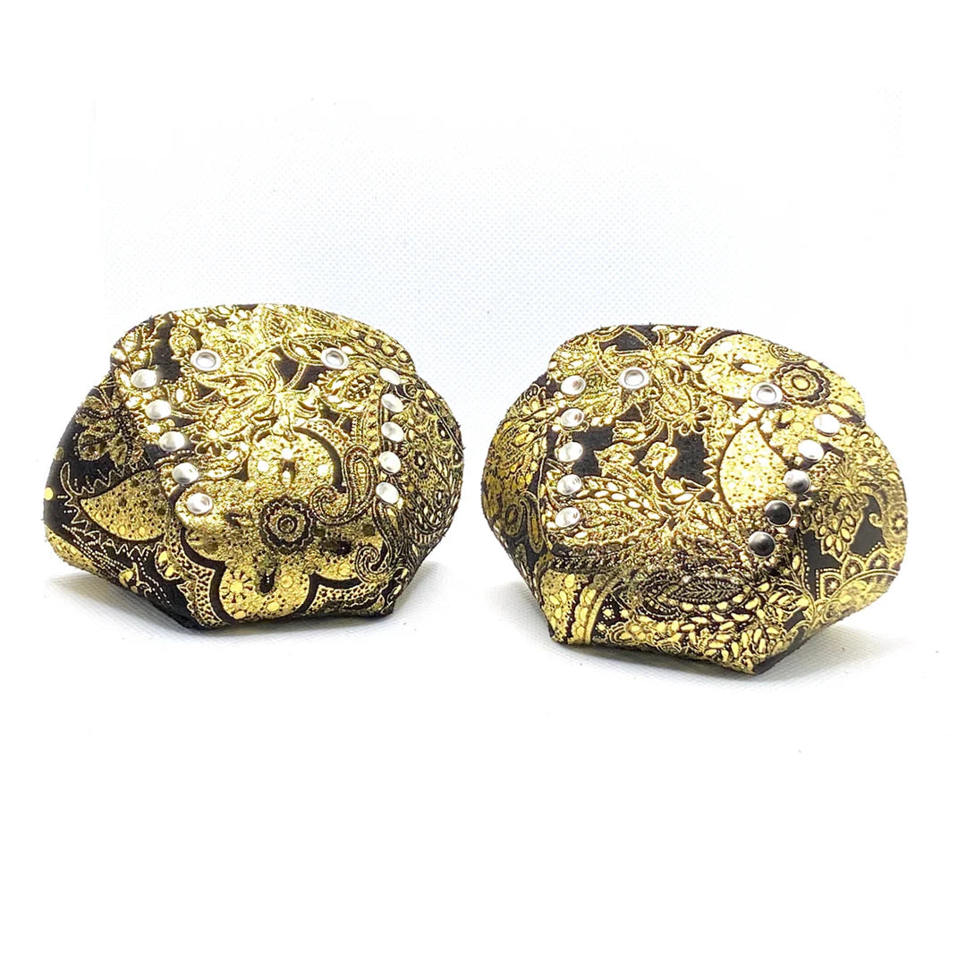 Rollerstuff Glitter/Pattern Suede Roller Skate Toe Caps