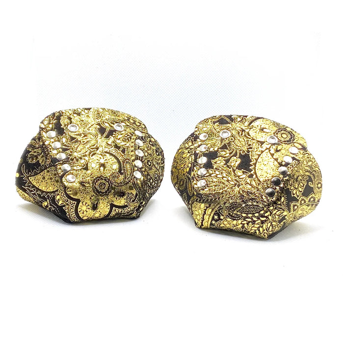Rollerstuff Glitter/Pattern Suede Roller Skate Toe Caps