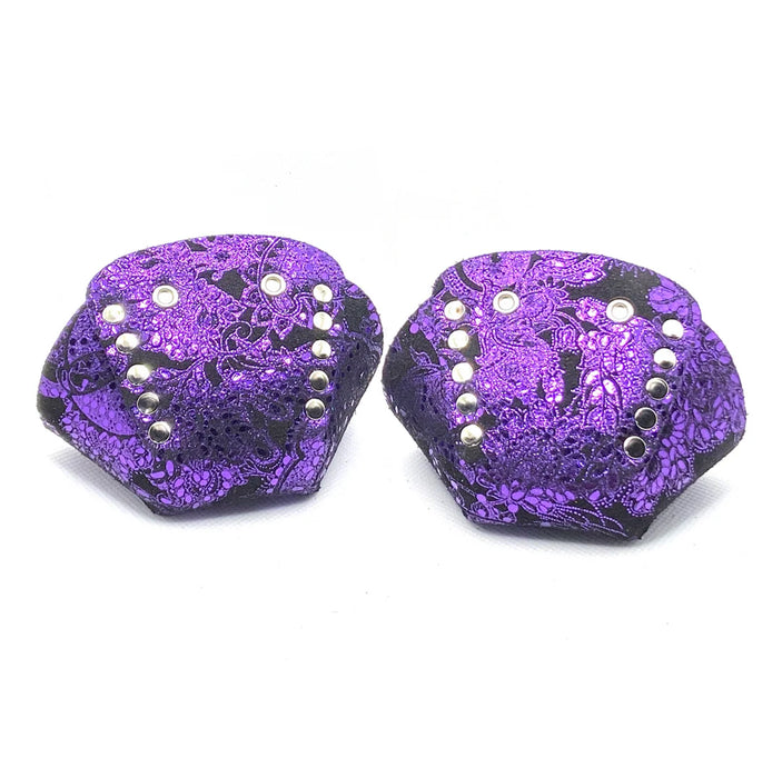 Rollerstuff Glitter/Pattern Suede Roller Skate Toe Caps