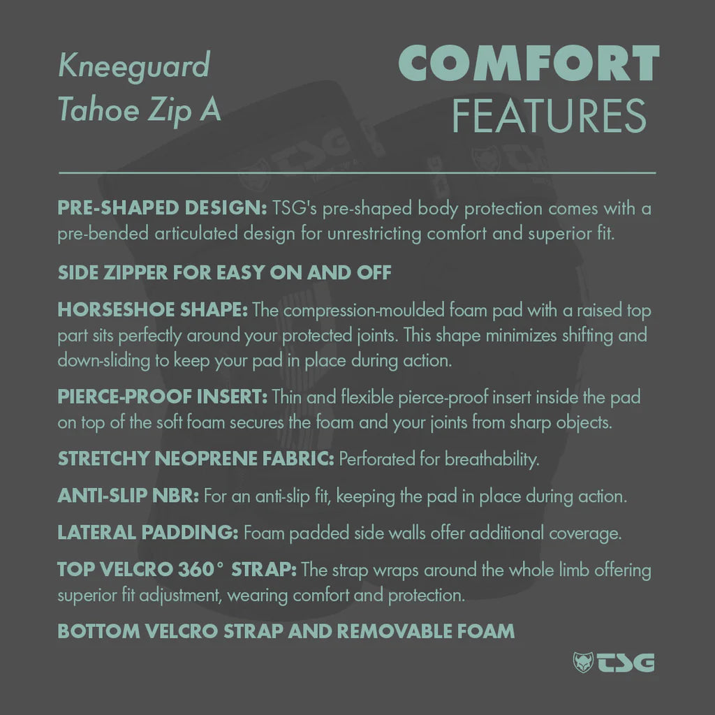 TSG - KNEEGUARD TAHOE ZIP A