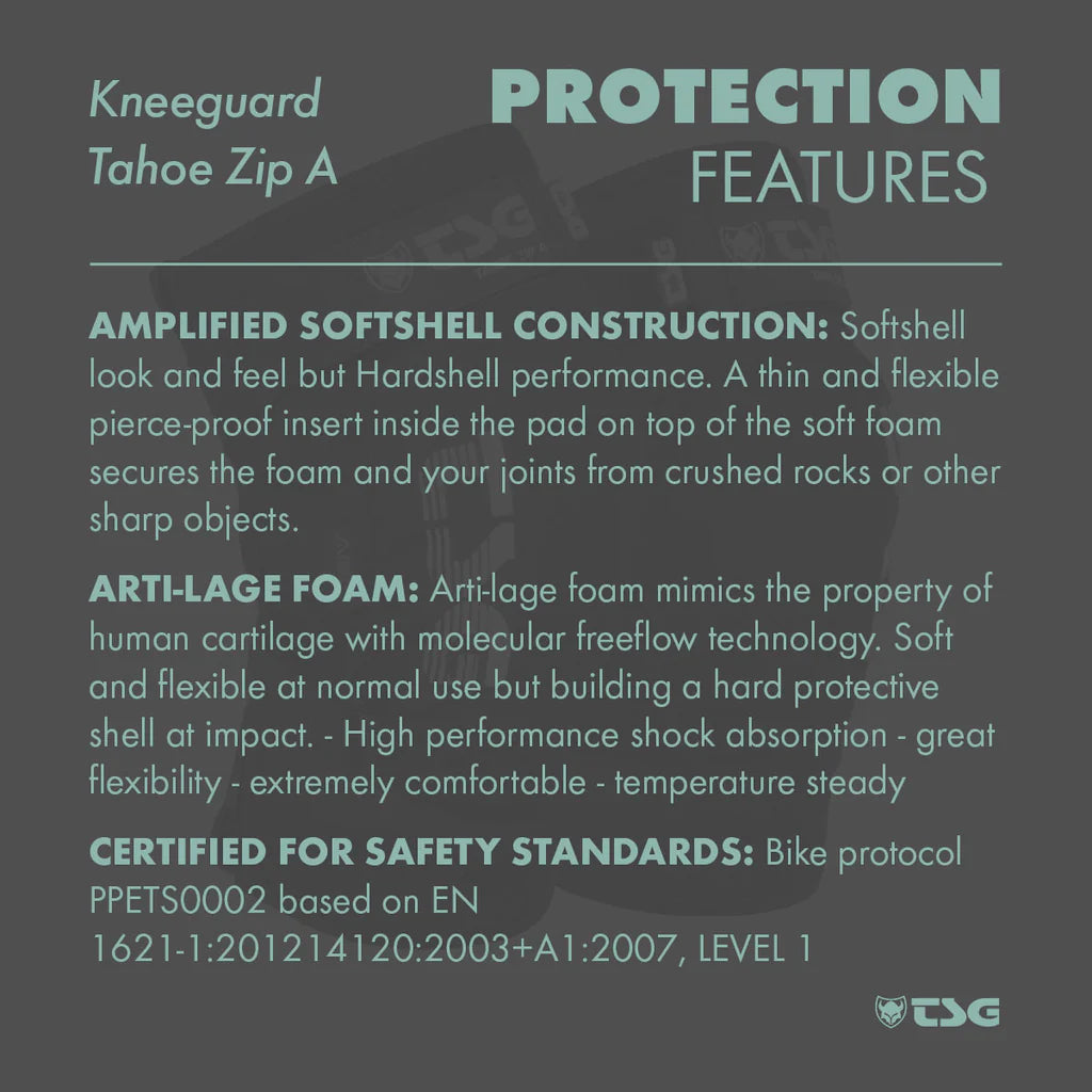 TSG - KNEEGUARD TAHOE ZIP A