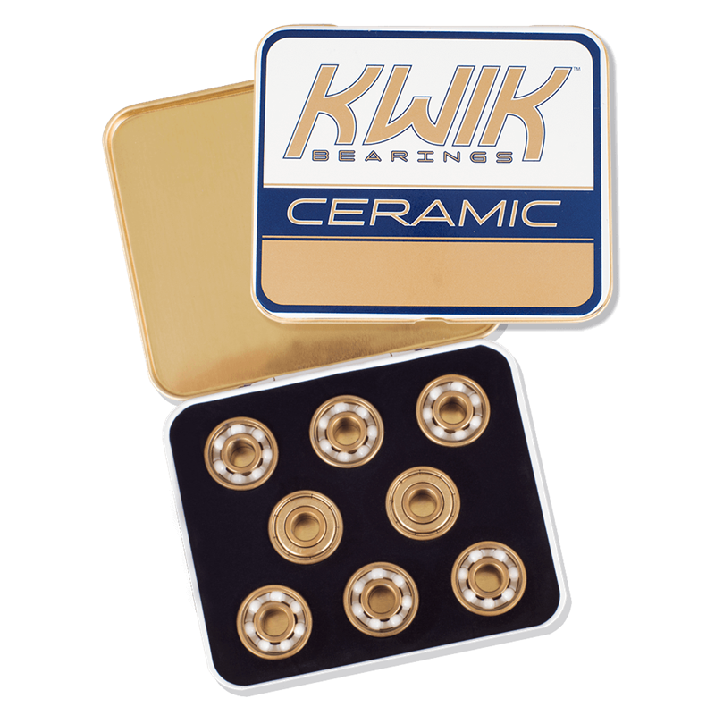 KwiK Ceramic 8mm Bearings (Set of 16)