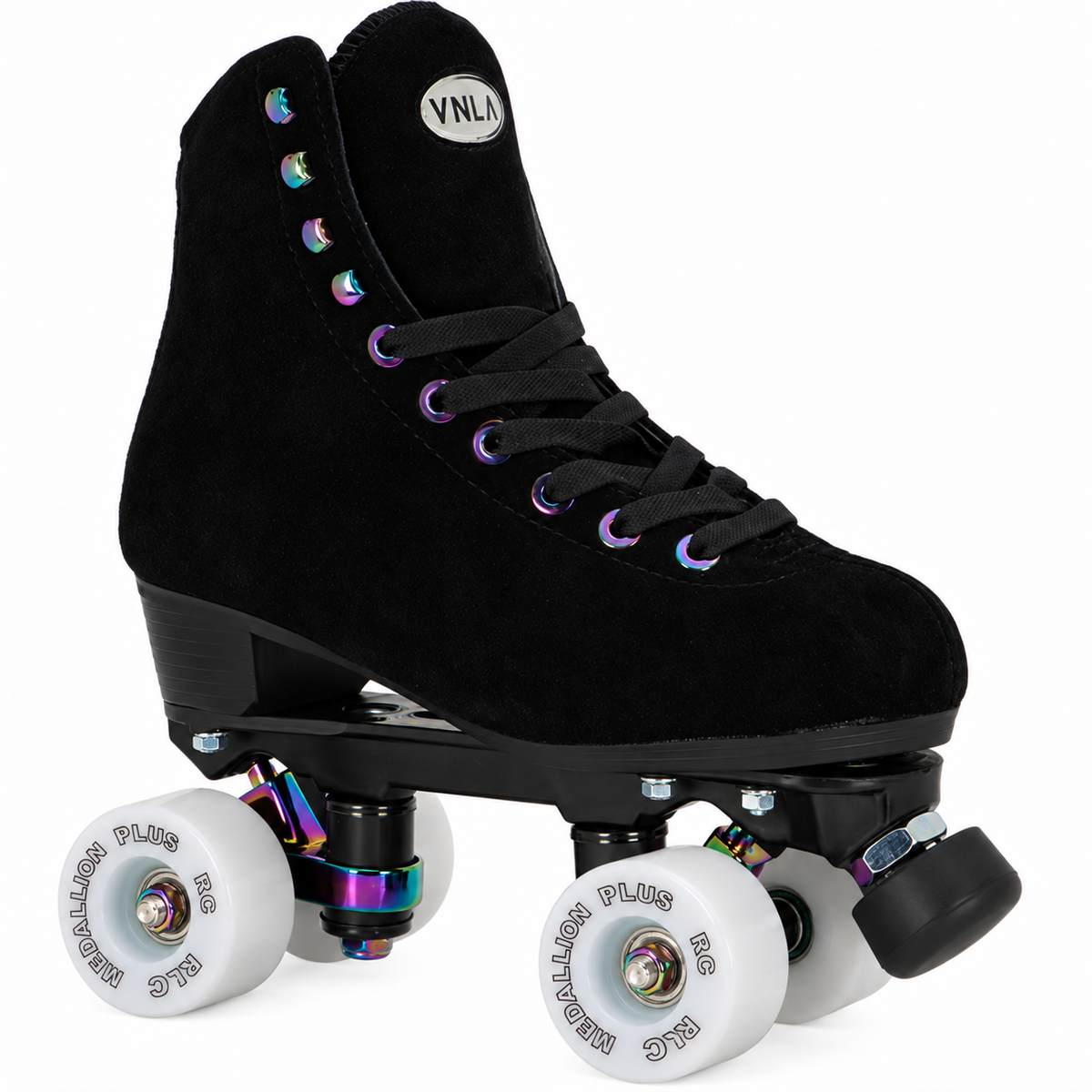 VNLA Luna with solid white RC Medallion Plus wheels – product visualization