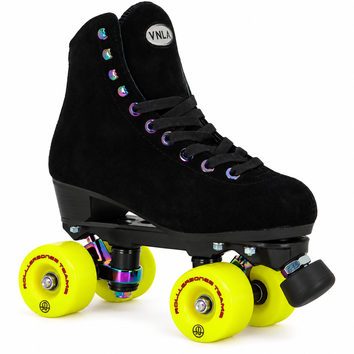 VNLA Luna with yellow RollerBones Team wheels – color visualization