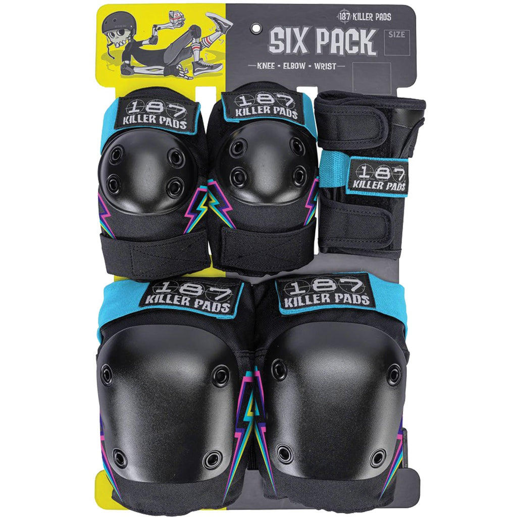 187 Adult Six Pack - Electric Bolt
