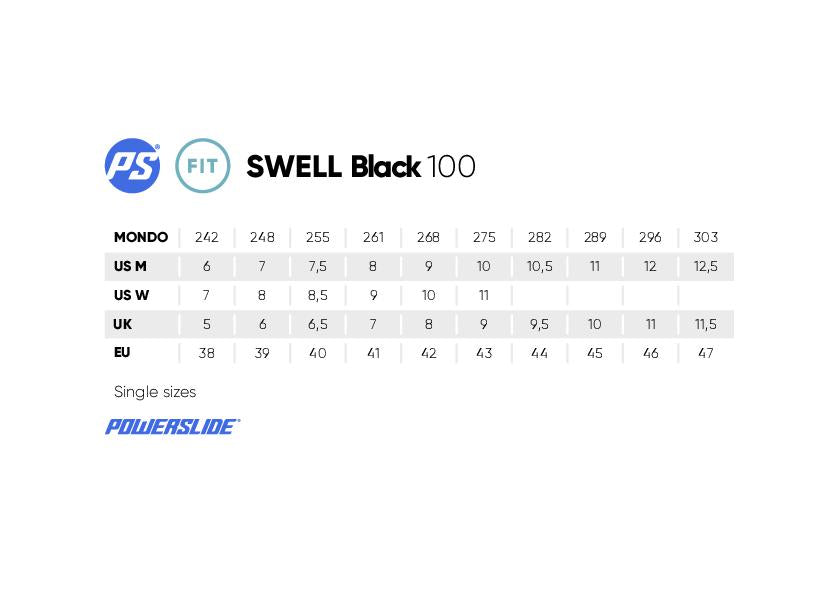 Powerslide Swell Black 100 3D Adapt