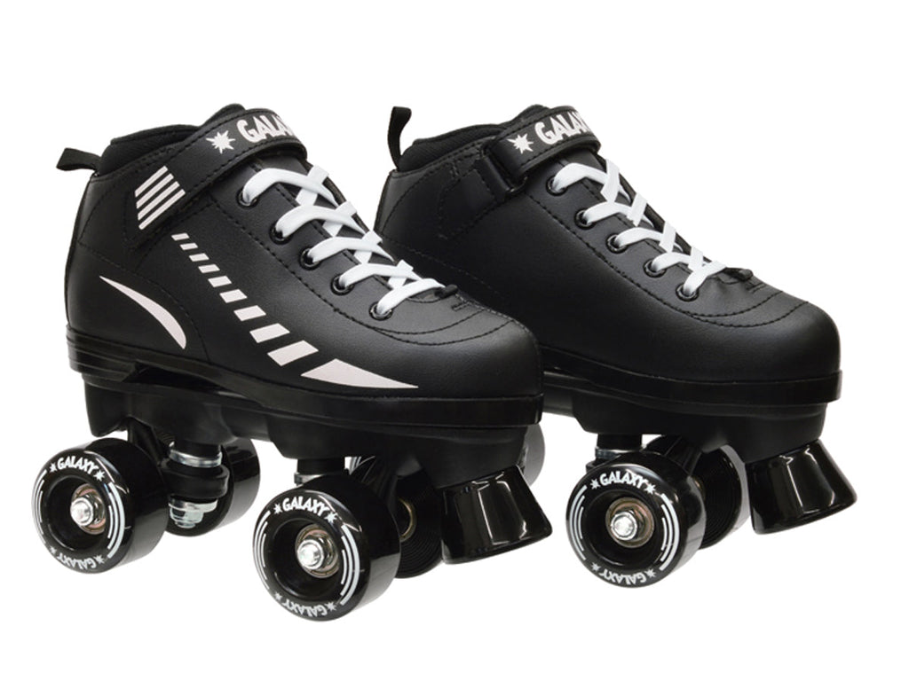 Epic Galaxy Elite Black Quad Roller Skates