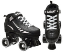 Epic Galaxy Elite Black Quad Roller Skates