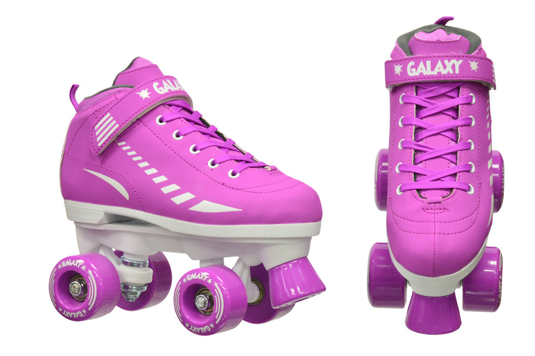 Epic Galaxy Elite Purple Quad Roller Skates