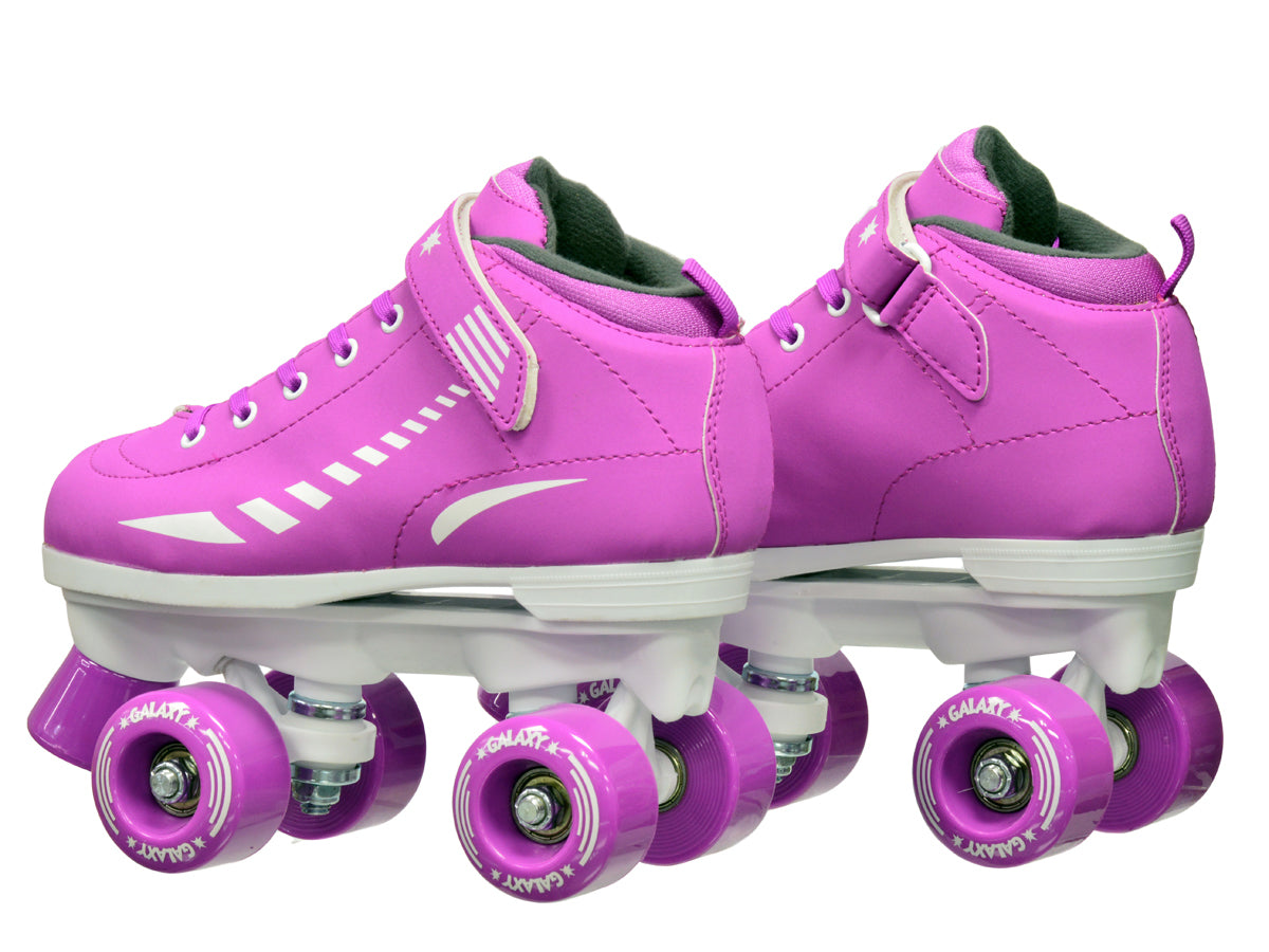 Epic Galaxy Elite Purple Quad Roller Skates