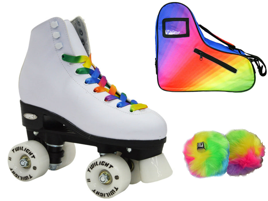 Epic Allure Light-Up Roller Skates Package