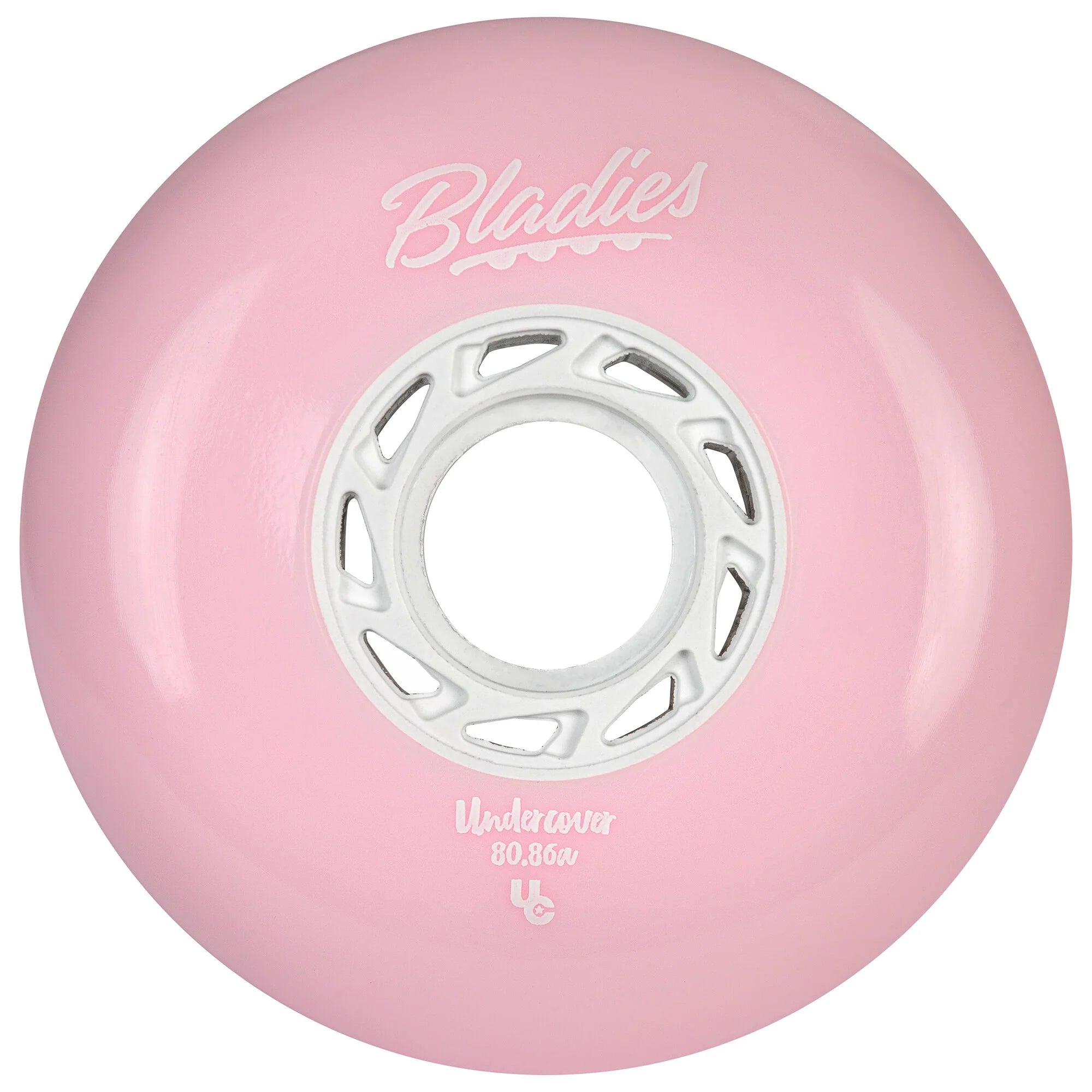 Undercover Bladies Pink Inline Wheels (86A/ 80mm)