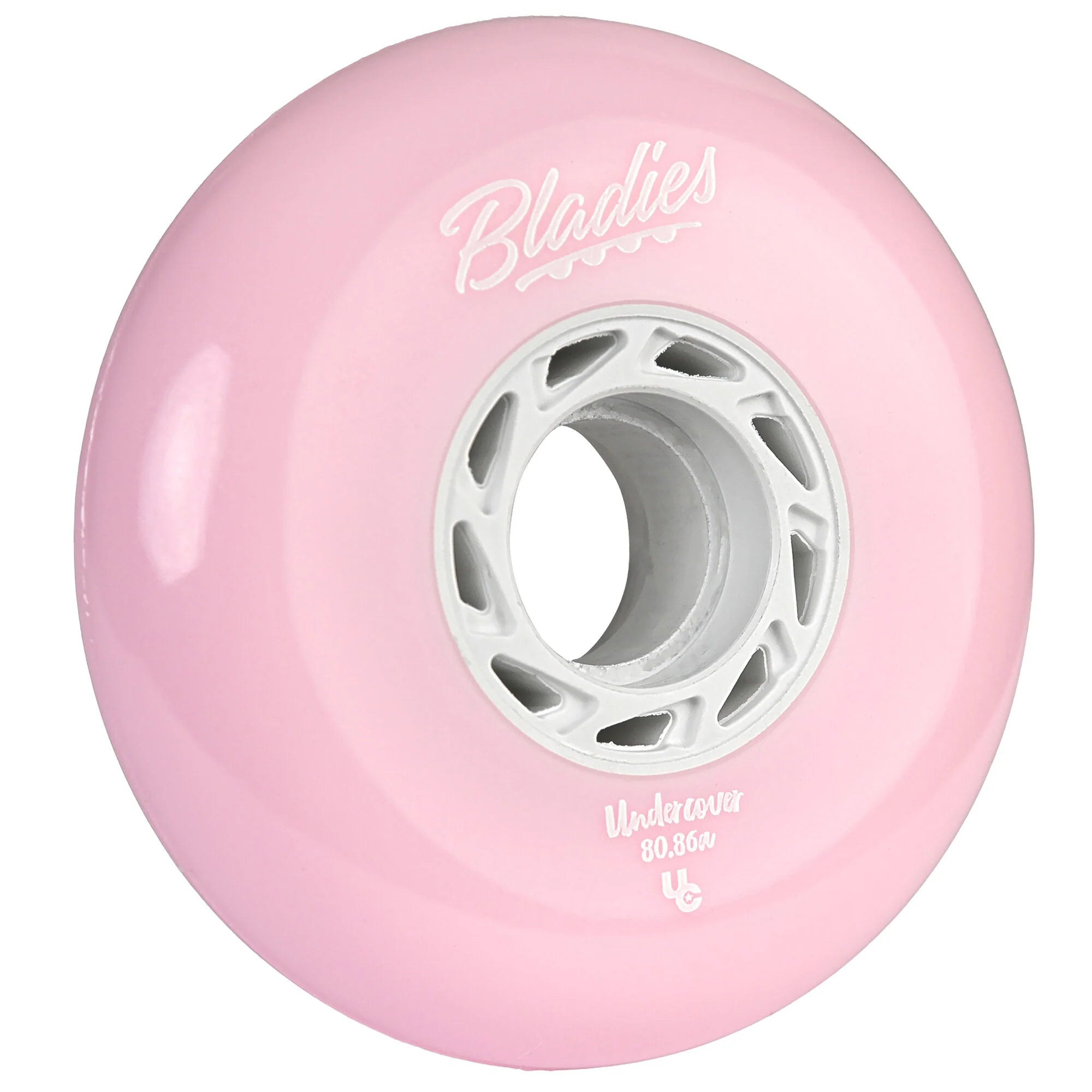 Undercover Bladies Pink Inline Wheels (86A/ 80mm)