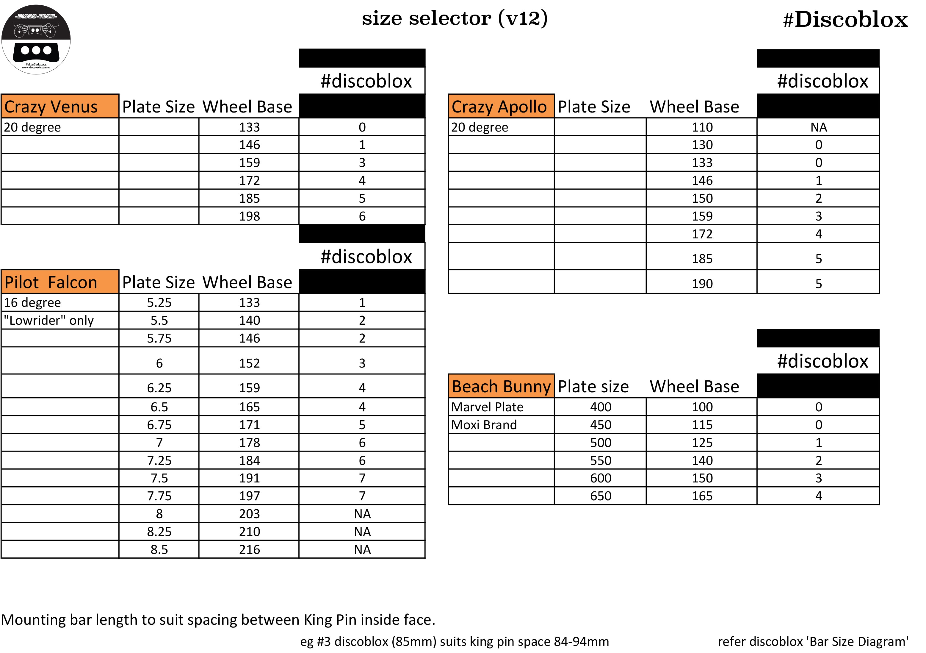 DiscoBlox - Standard or Low-Rider