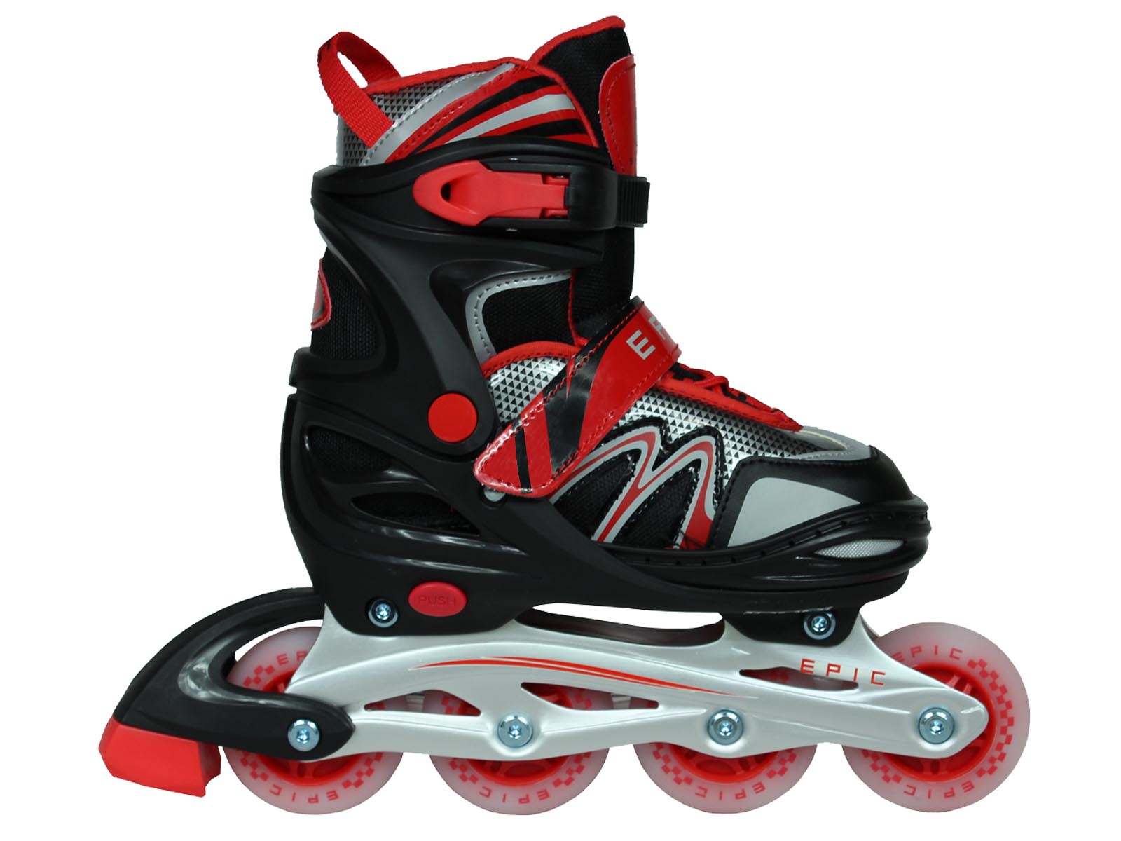 Epic Drift Adjustable LED Inline Skates