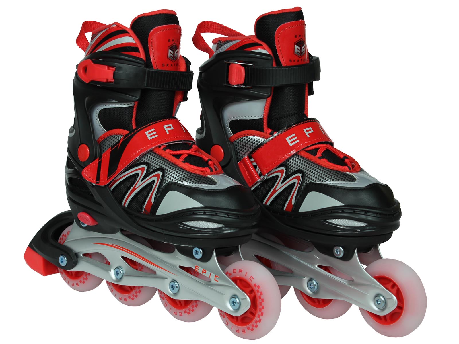 Epic Drift Adjustable LED Inline Skates