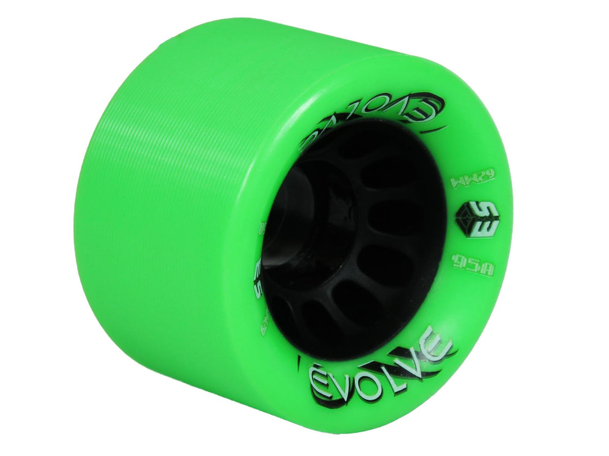 Epic Evolve Green Quad Speed Skate Wheels — LEGACY SKATES